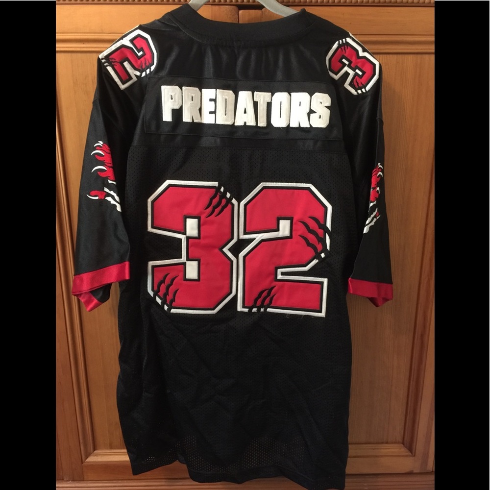 Orlando Predators sports shirt.